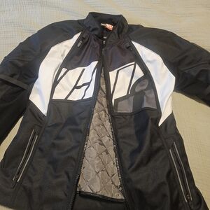 ICON Women's Black and White Performance Jacket
